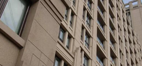 真石漆施工為什么會出現蜂窩眼怎么辦？